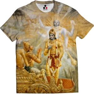 Krishna Arjun Gita T-shirt